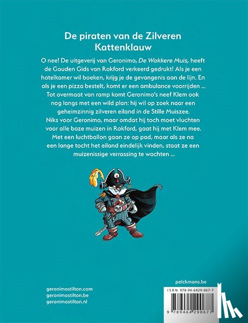 Stilton, Geronimo - De piraten van de Zilveren Kattenklauw