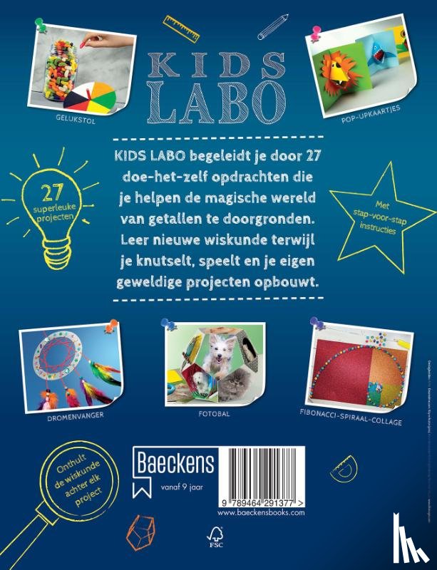  - Kids Labo: Geweldige projecten voor jonge wiskundigen