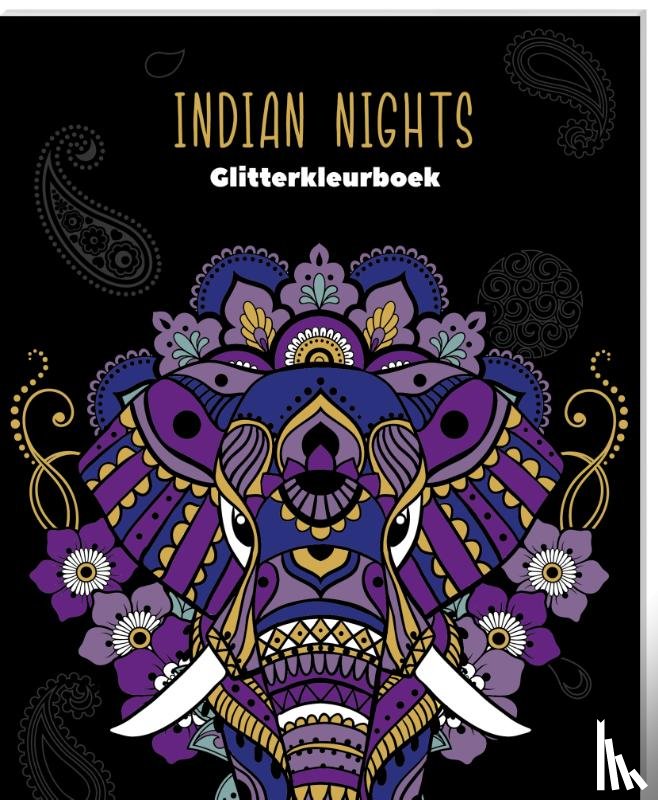 Interstat - Indian Nights Glitterkleurboek