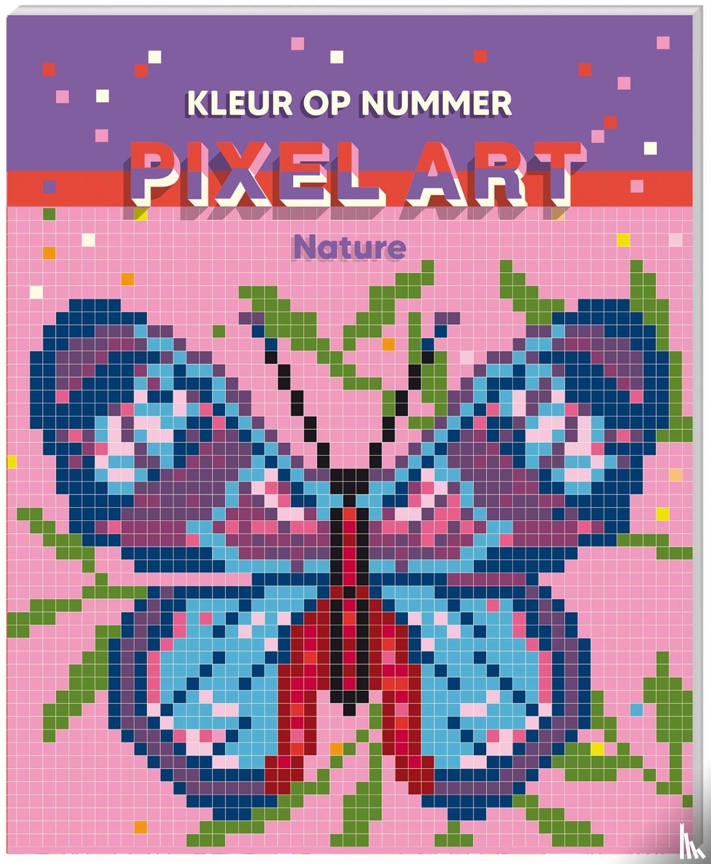 Interstat - Kleuren op nummer - Pixel art - Nature