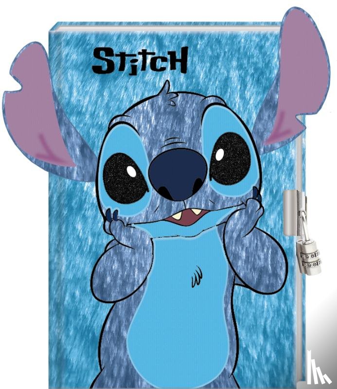 ImageBooks BV - Dagboek met slot - Stitch pluche