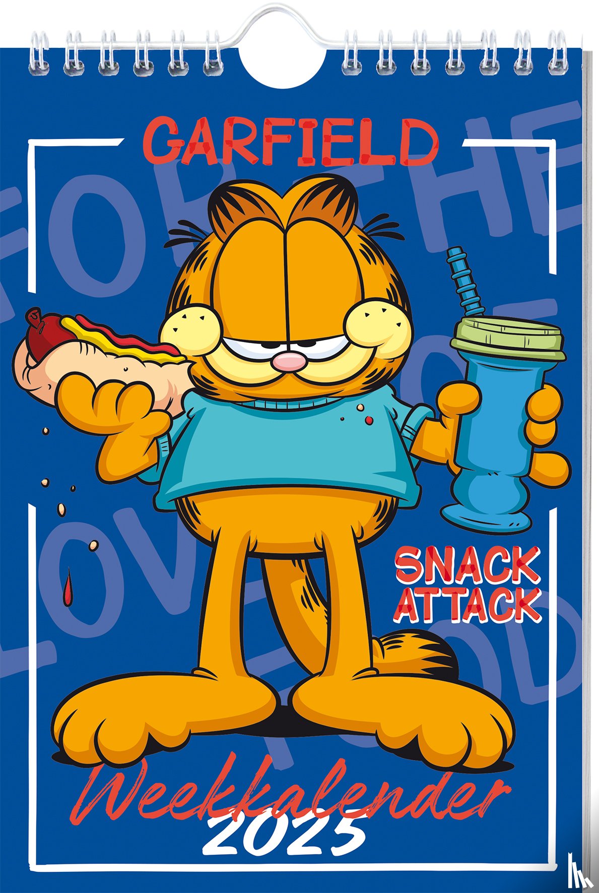 Interstat - Garfield weekkalender - 2025