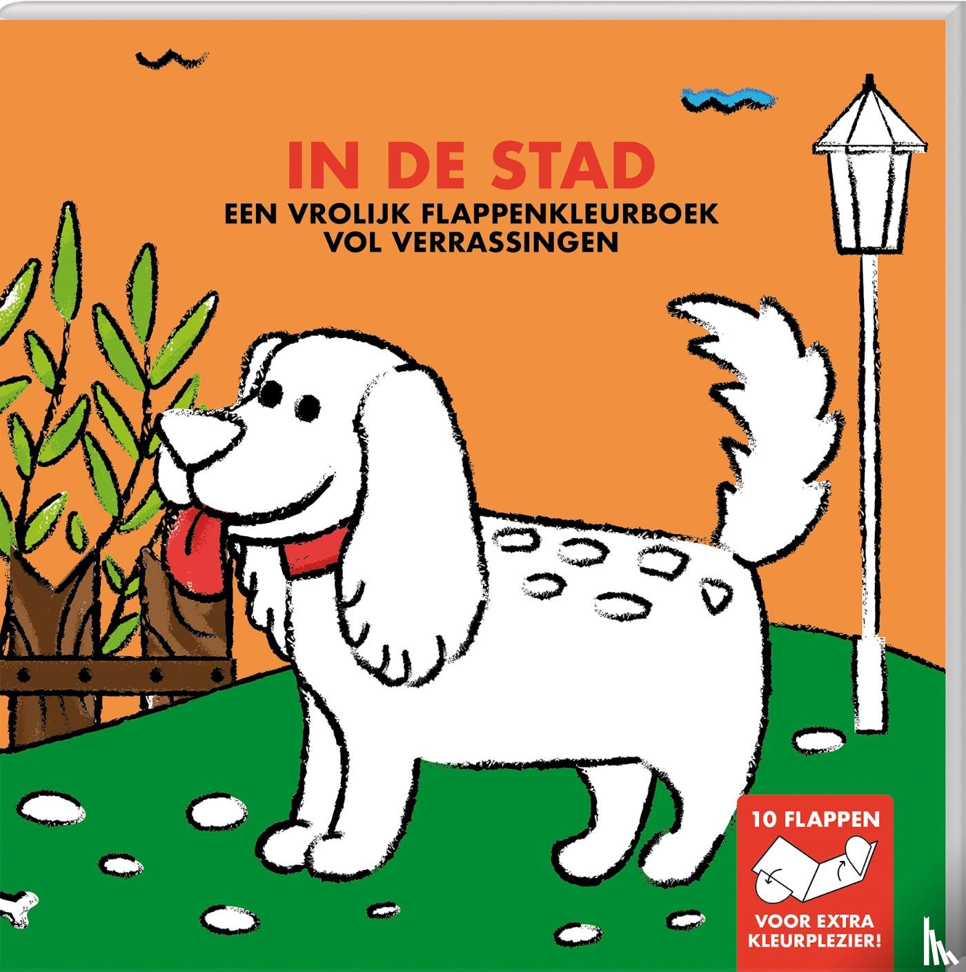 Interstat - Flappenkleurboek - In de stad