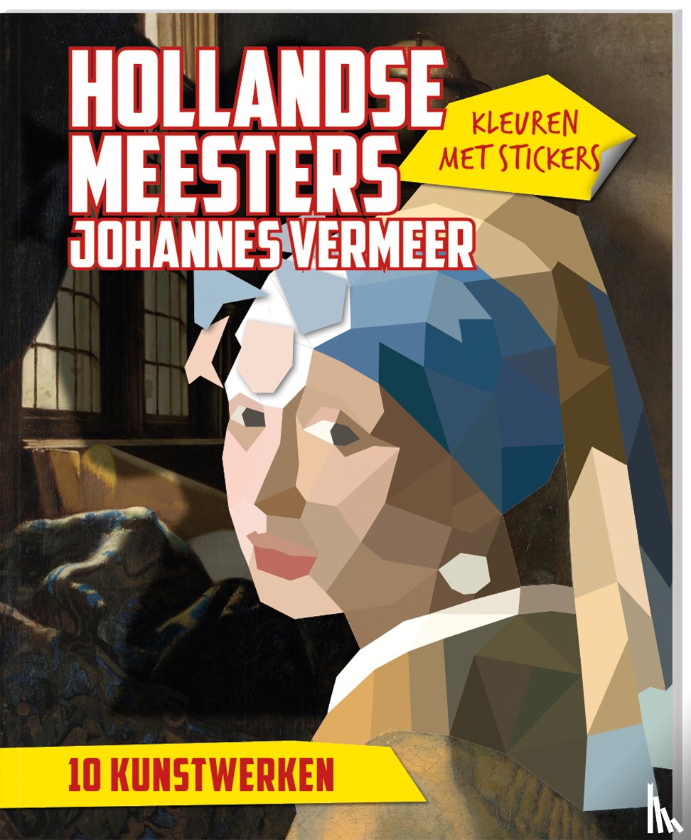 Interstat - Kleuren met stickers - Hollandse Meesters: Johannes Vermeer