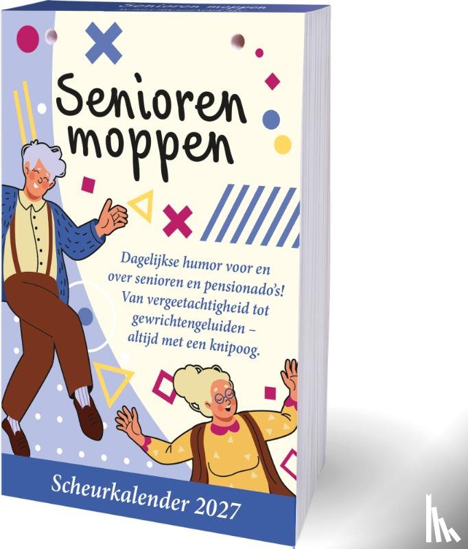 Jan-Paul van Spaendonck - Senioren moppen scheurkalender 2027