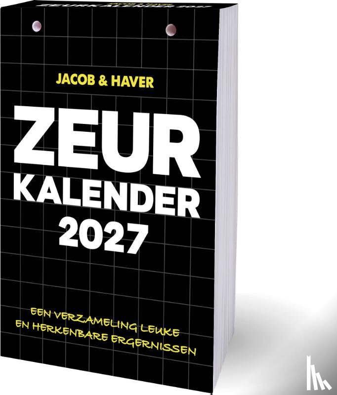 Jacob en Haver - Zeurkalender 2027