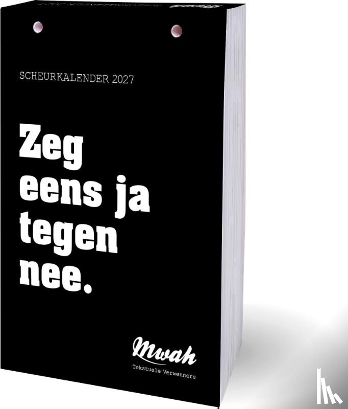 Mwah - Mwah scheurkalender - 2027