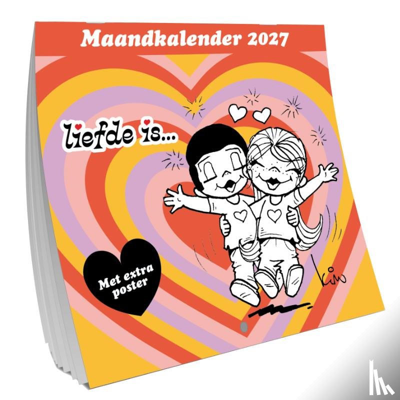 Liefde is - Liefde is… maandkalender - 2027