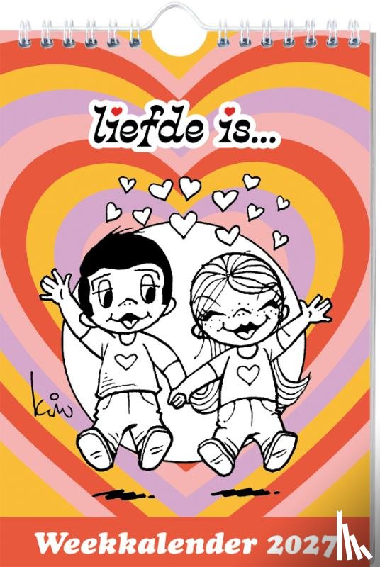 Liefde is - Liefde is... weekkalender 2027