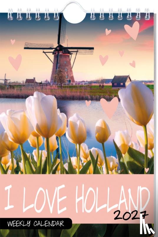 ImageBooks & Stationery - I love Holland weekkalender - 2027