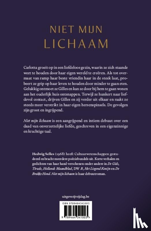 Selles, Hedwig - Niet mijn lichaam