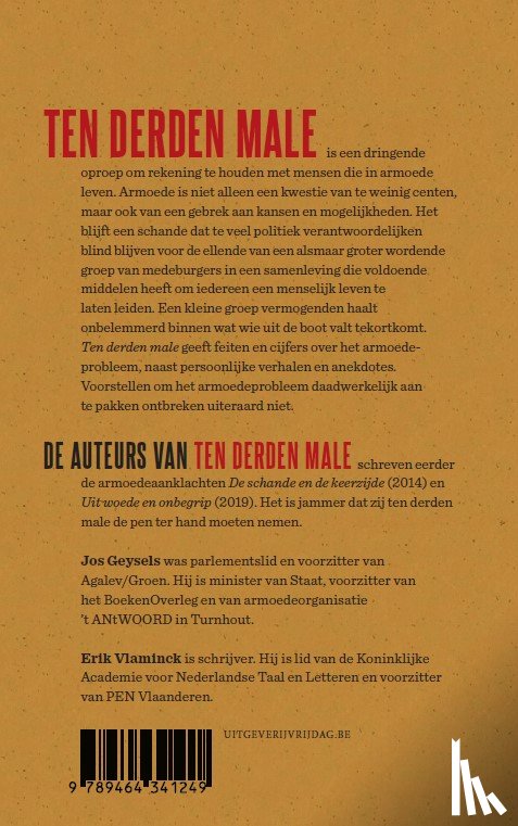 Vlaminck, Erik, Geysels, Jos - Ten derden male