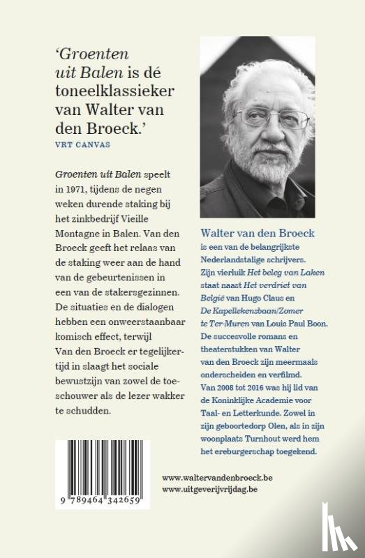 Broeck, Walter Van den - Groenten uit Balen