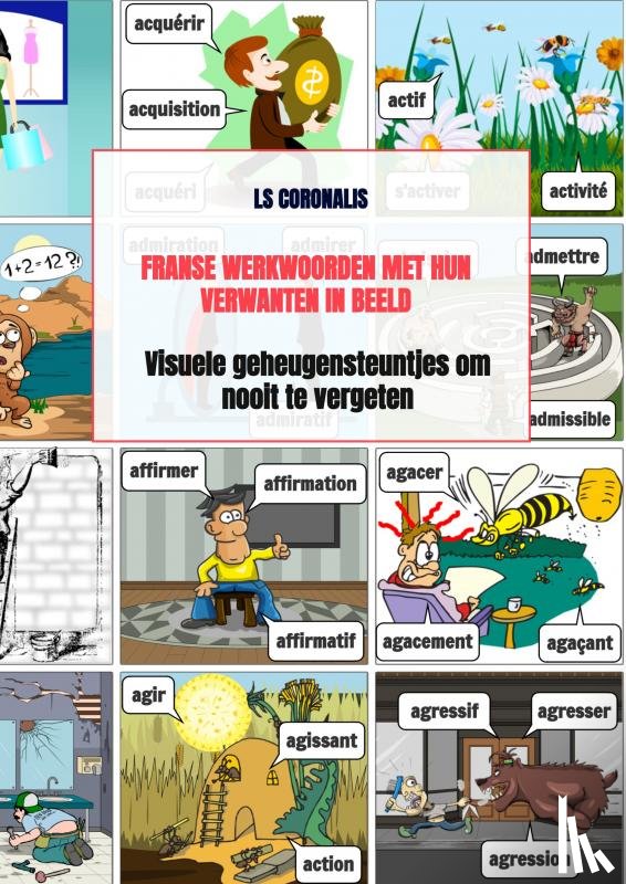 Coronalis, Ls - Franse werkwoorden met hun verwanten in beeld