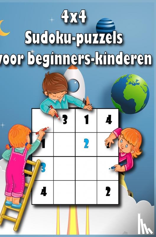 Tjerksma, Eelke - 4x4 sudoku puzzels voor kinderen
