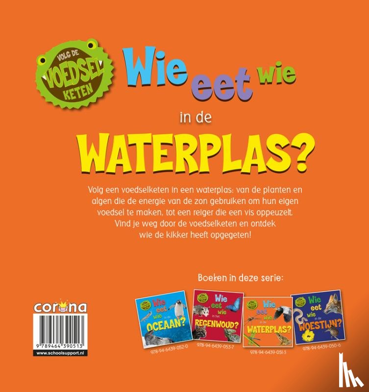 Ridley, Sarah - Wie eet wie in de waterplas?