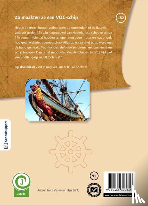 Visser-van den Brink, Truus - Zo maakten ze een VOC-schip
