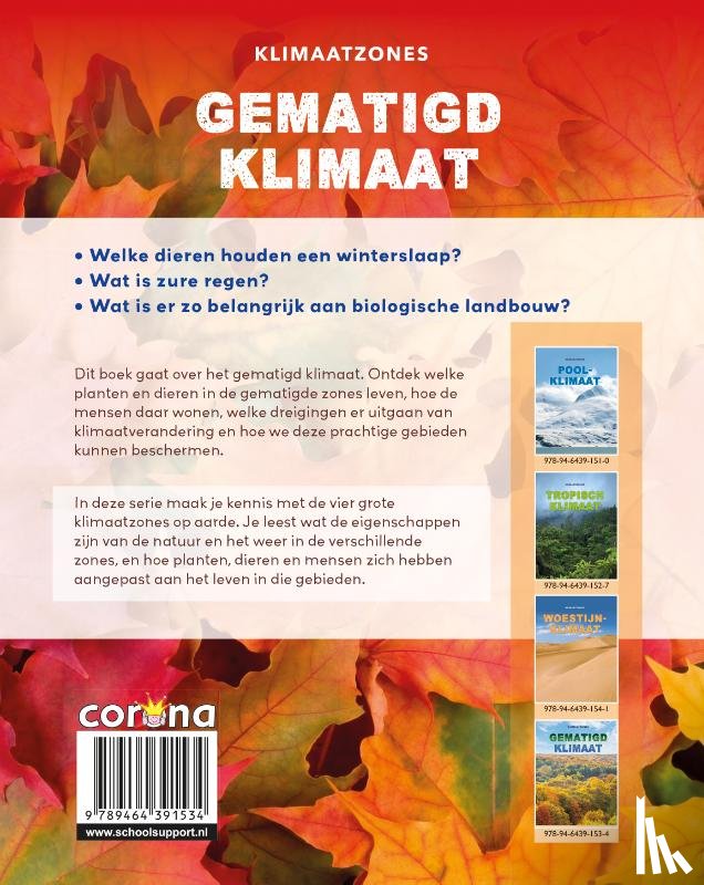 Senker, Cath - Gematigd klimaat