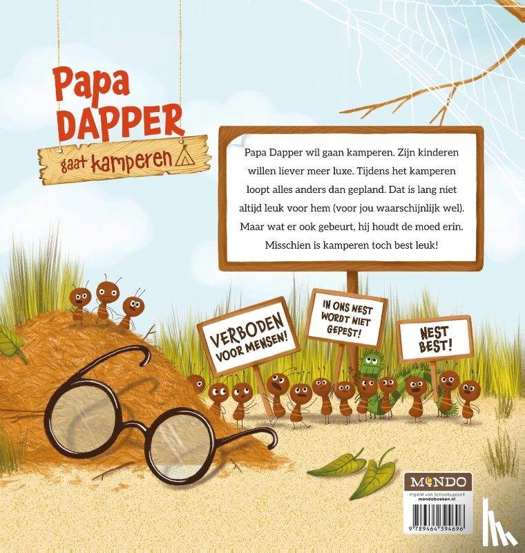 Vee, Dani, Verola, Marina - Papa Dapper gaat kamperen