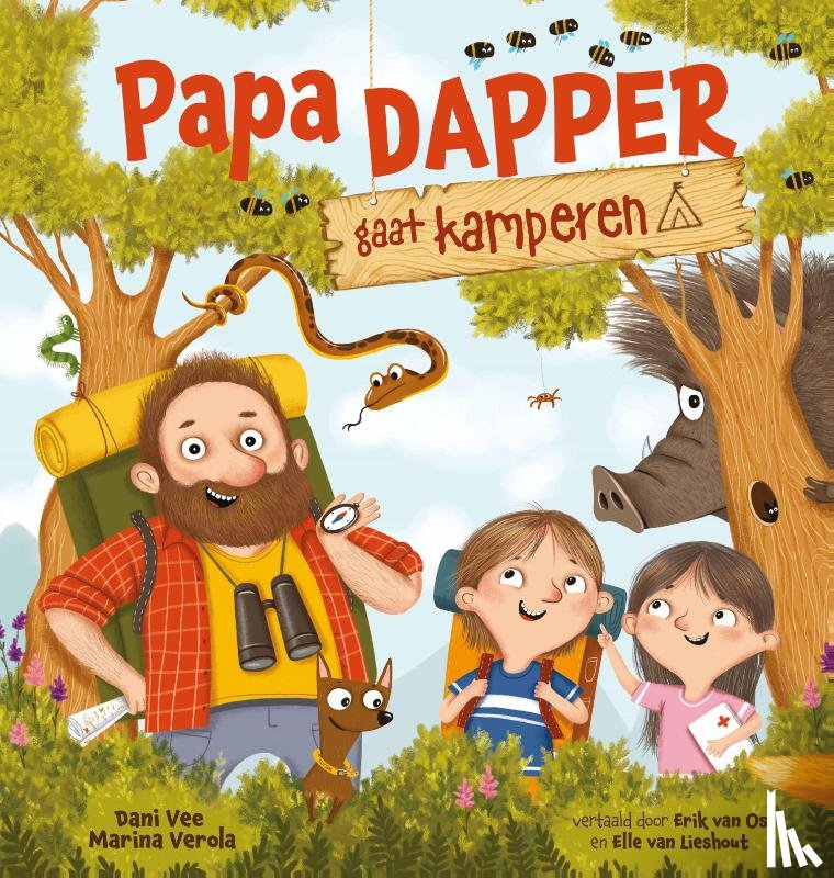 Vee, Dani, Verola, Marina - Papa Dapper gaat kamperen