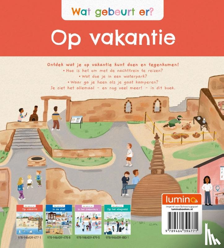 Savery, Annabel - Wat gebeurt er? Op vakantie