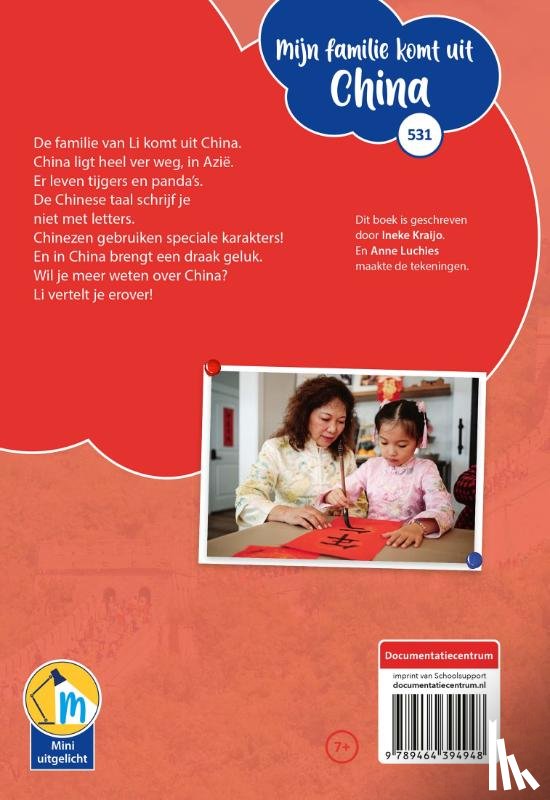 Kraijo, Ineke - Mijn familie komt uit China