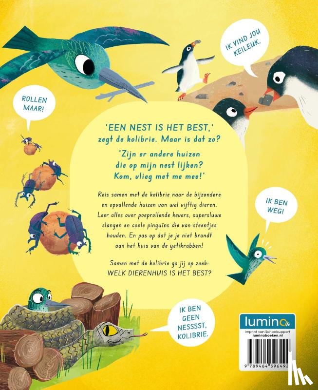 Gwinn, Saskia, Ming, Adam - Ik bouw een nest