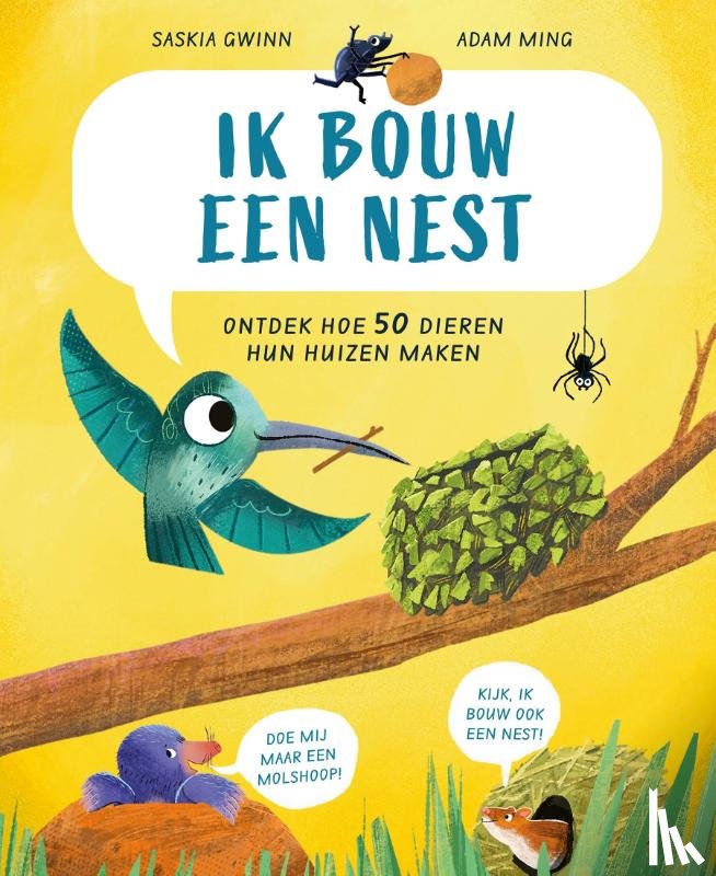 Gwinn, Saskia, Ming, Adam - Ik bouw een nest