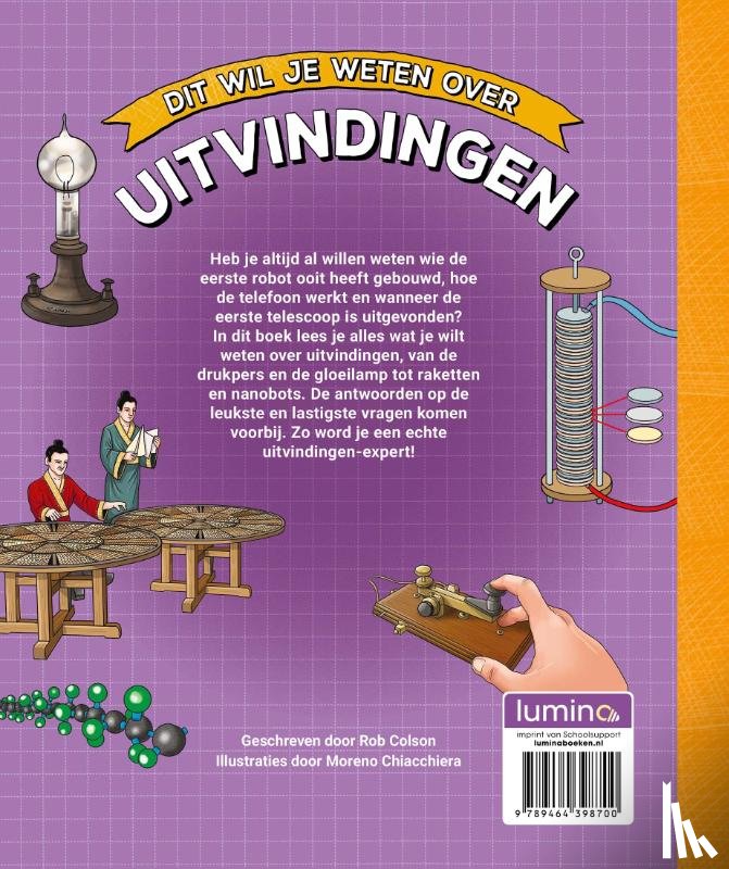 Colson, Rob - Dit wil je weten over uitvindingen