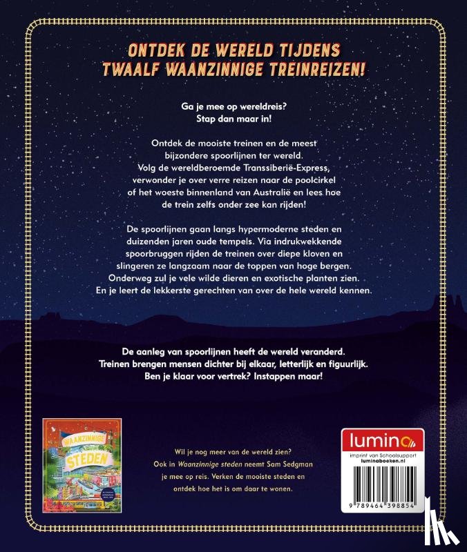 Sedgman, Sam - Waanzinnige Treinreizen