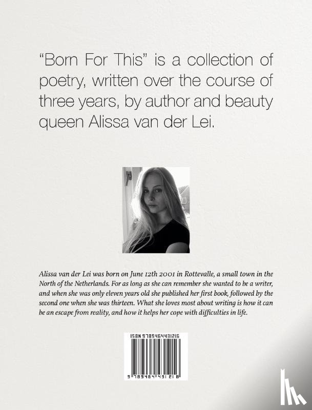 Van der Lei, Alissa, Luters, Marc - Born For This