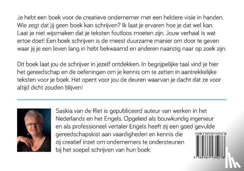 Riet, Saskia van de - Ontdek de schrijver in jezelf