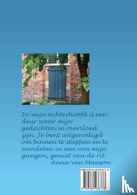 Mansom, Anna van - Poëzie in het blauwe uur