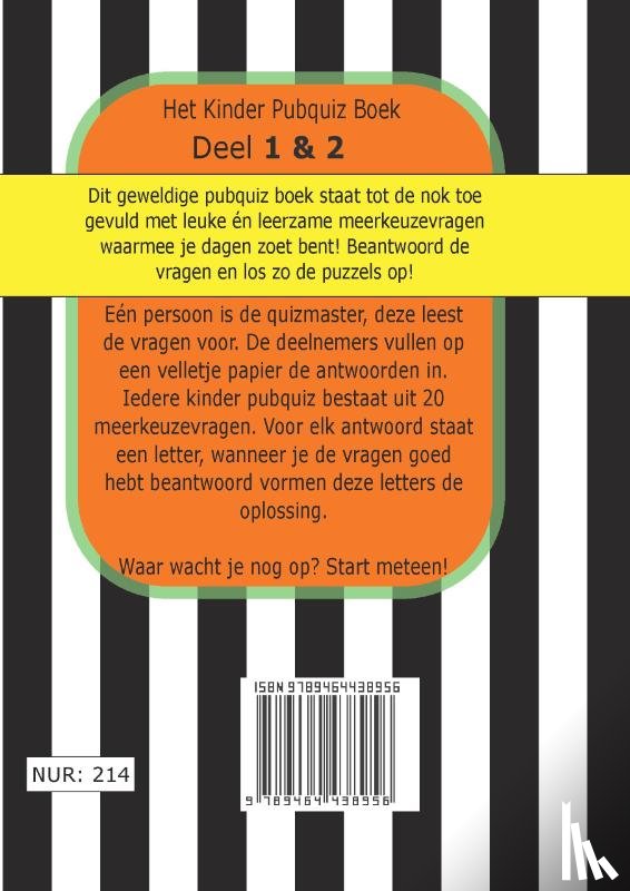 Opa en Oma Puntneus - Het Kinder Pubquiz-boek