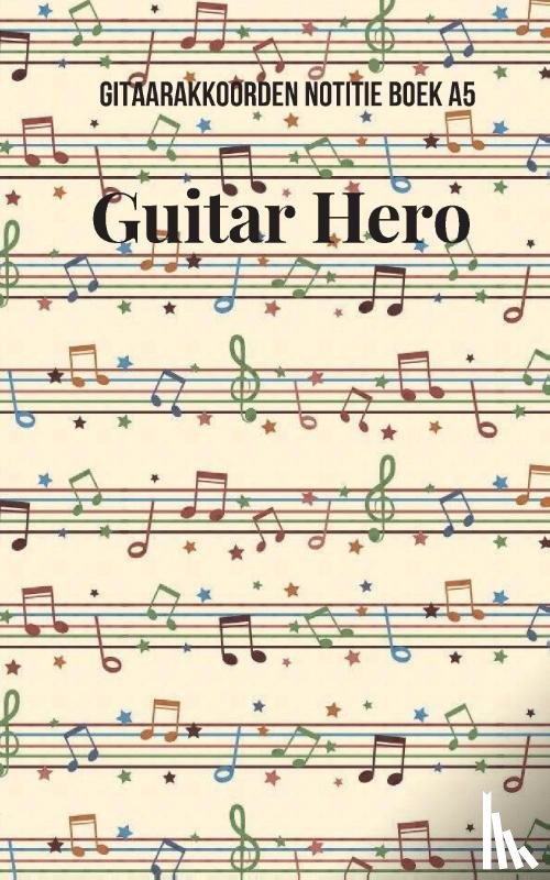 Comfort, Allets - Gitaarakkoorden Notitieboek A5 Guitar hero