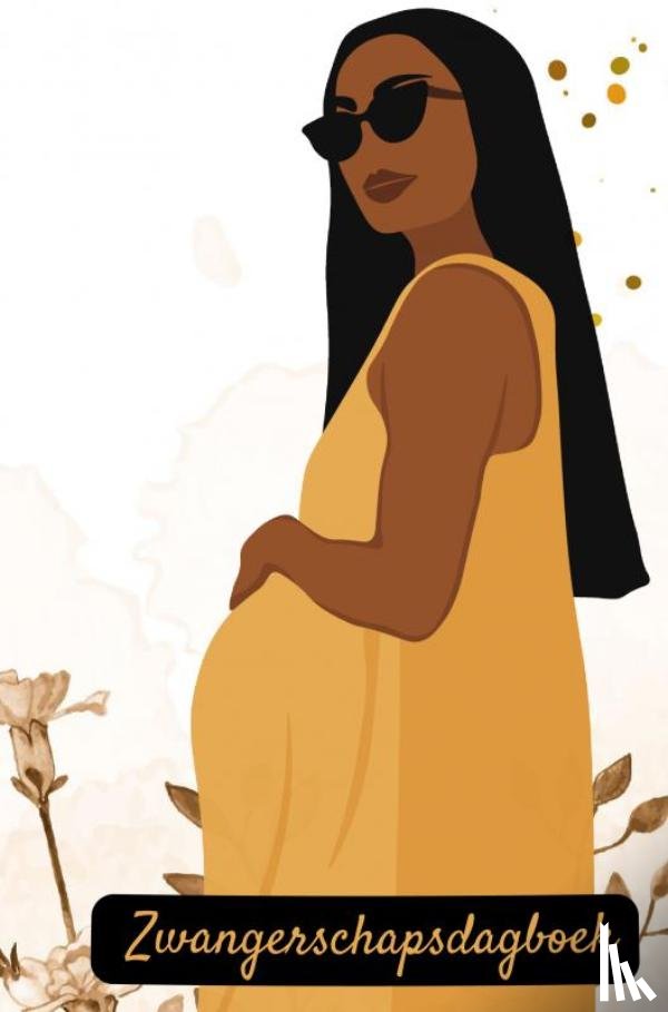 Books, Gold Arts - Zwangerschapsdagboek – Mijn 9 maanden dagboek - 9 maanden invulboek om je zwangerschap te volgen