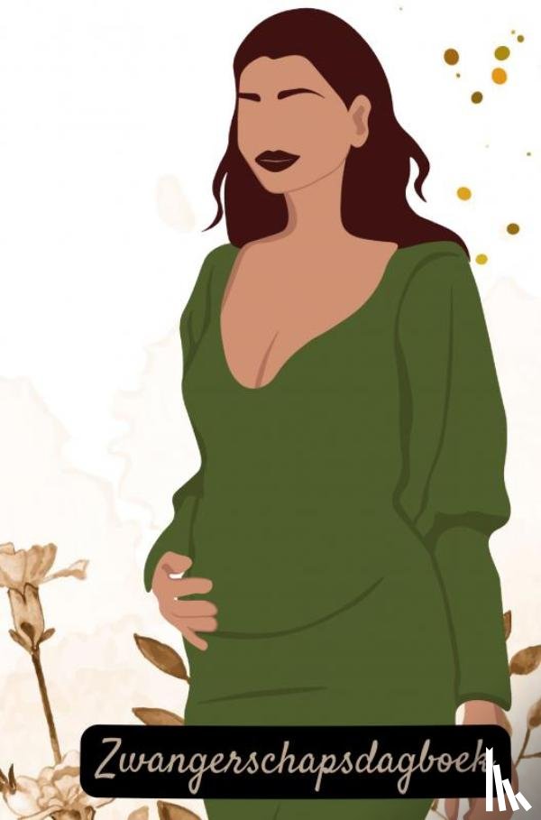 Books, Gold Arts - Zwangerschapsdagboek – Mijn 9 maanden dagboek - 9 maanden invulboek om je zwangerschap te volgen