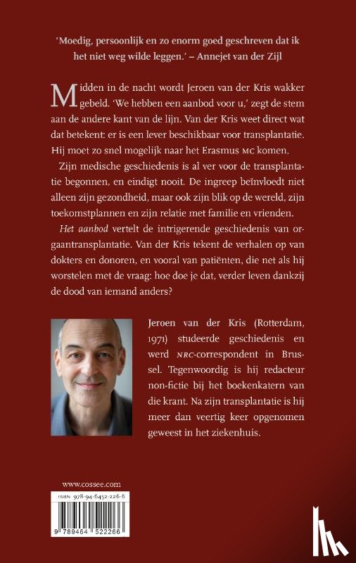 Kris, Jeroen van der - Het aanbod