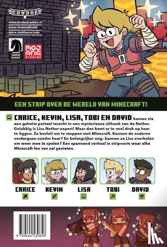 Monster, Sfé R. - MINECRAFT - DE STRIP - DEEL 3