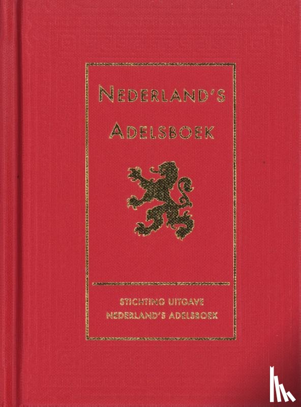  - Nederland's Adelsboek 101 (2025)
