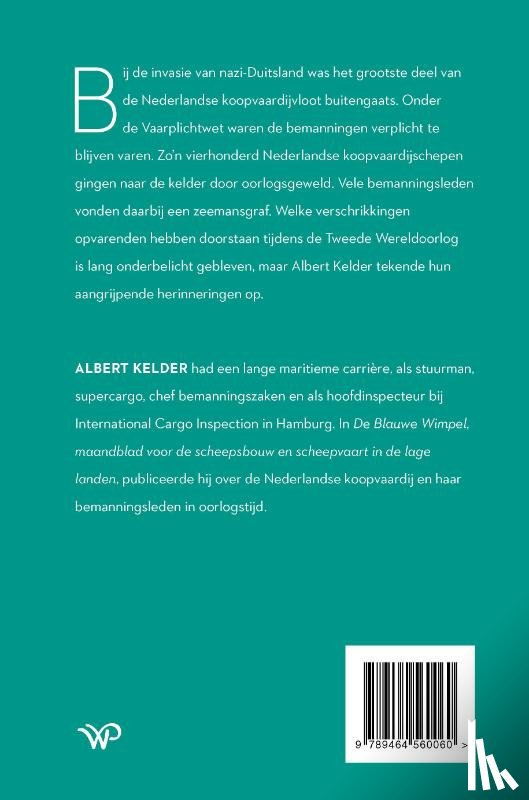 Kelder, Albert - Zee, zout en torpedo’s