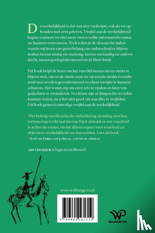 Eijck, Jan van - Twijfelen aan de werkelijkheid