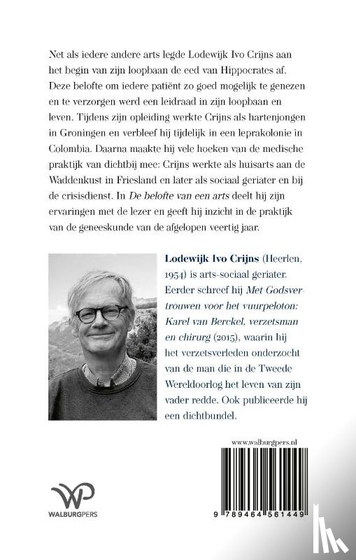 Crijns, Lodewijk Ivo - De belofte van een arts