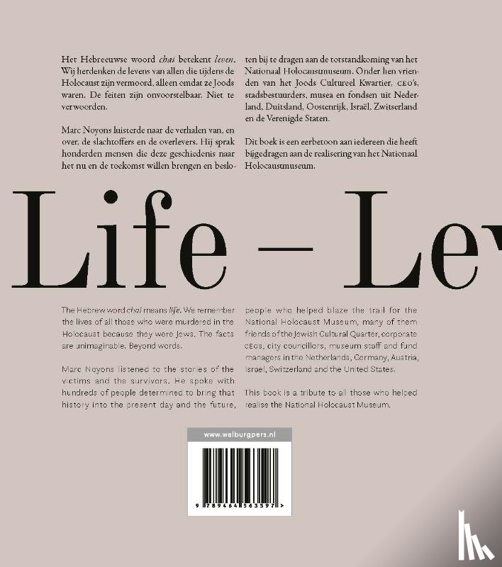 Noyons, Marc - Chai – Leven - Life