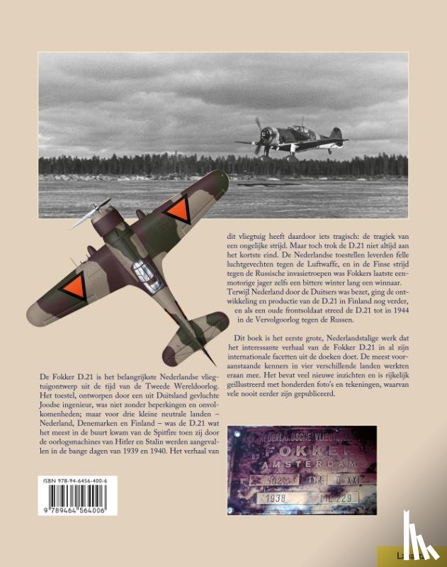 Jong, Peter de - Fokker D.21