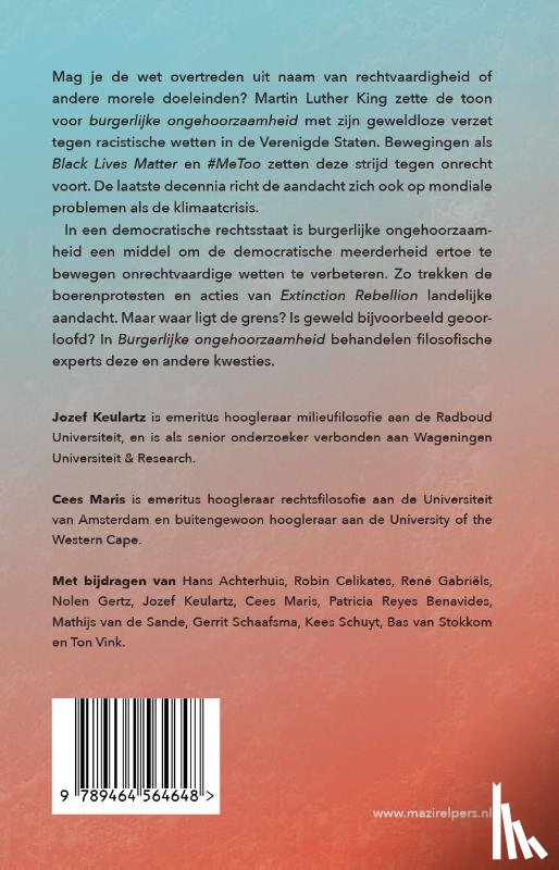  - Burgerlijke ongehoorzaamheid