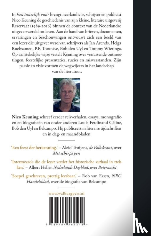 Keuning, Nico - Een innerlijk vuur