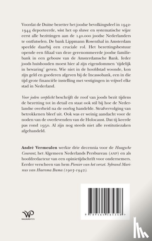 Vermeulen, André - Voor joden verplicht