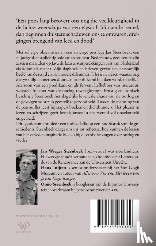 Luijten, Hans, Steenbeek, Onno - Indië is een mooi land, maar men moet er niet als militair zitten