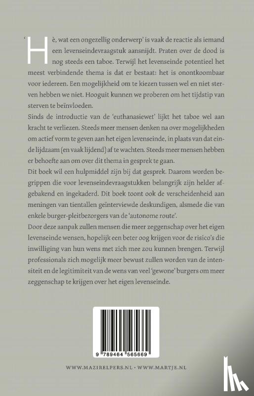 Brug, Martje van der - De autonome route